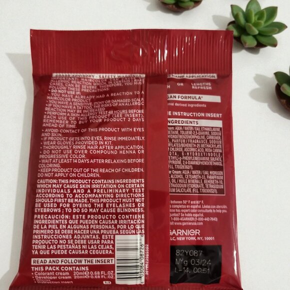 GARNIER Women's color retouch root 2 pack (Shampoo like Application -Rich Brown - Picture 4 of 4